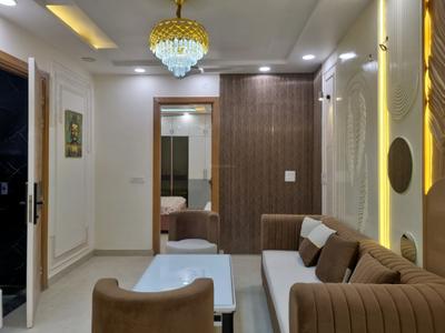 Living Room Image of 700 Sq.ft 2 BHK Apartment / Flat for sale in Dwarka Mor New Delhi for Rs. 5700000