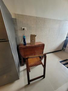 Kitchen Image of 300 Sq.ft 1 RK Apartment / Flat for rent in Lower Parel Mumbai for Rs. 40000