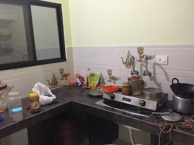 Kitchen Image of 550 Sq.ft 1 BHK Independent House for rent in Mowa Raipur for Rs. 7000