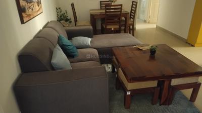 Living Room Image of 1150 Sq.ft 3 BHK Apartment / Flat for sale in Supertech Cape Town, Sector 74 Noida for Rs. 11900000