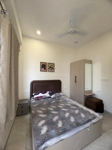 Bedroom Image of 663 Sq.ft 1 BHK Apartment / Flat for rent in Mahalakshmi Nagar Indore for Rs. 15000