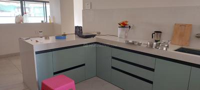 Kitchen Image of 600 Sq.ft 1 BHK Apartment / Flat for rent in Mundhwa Pune for Rs. 26000