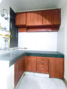 Kitchen Image of 800 Sq.ft 2 BHK Builder Floor for rent in Sultanpur New Delhi for Rs. 20000
