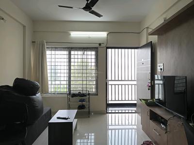 Living Room Image of 690 Sq.ft 1 BHK Apartment / Flat for rent in Doddanekundi Bengaluru for Rs. 33000