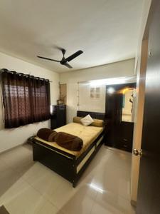 Bedroom Image of 1000 Sq.ft 2 BHK Apartment / Flat for rent in Parijat Nagar Nashik for Rs. 25000