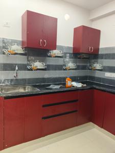 Kitchen Image of 1100 Sq.ft 2 BHK Apartment / Flat for rent in Dandapani Happy Homes, Isnapur Sangareddy for Rs. 15000
