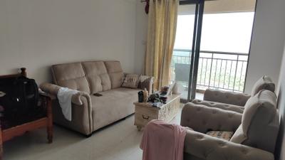 Living Room Image of 1050 Sq.ft 2 BHK Apartment / Flat for sale in Wellington at Pride World City, Charholi Budruk Pune for Rs. 8600000