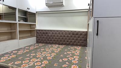 Bedroom Image of 1350 Sq.ft 2.5 BHK Apartment / Flat for rent in Adani The Meadows, Shantigram Ahmedabad for Rs. 38000