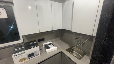 Kitchen Image of 580 Sq.ft 1 RK Builder Floor for rent in Unitech Residency Greens, Sector 46 Gurgaon for Rs. 24000