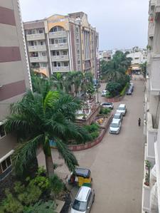 Balcony Image of 832 Sq.ft 2 BHK Apartment / Flat for rent in Bhawrasla Indore for Rs. 12000