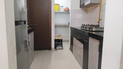 Kitchen Image of 1127 Sq.ft 2 BHK Apartment / Flat for rent in Adani Elysium, Shantigram Ahmedabad for Rs. 34500