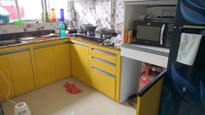 Kitchen Image of 750 Sq.ft 2 BHK Apartment / Flat for sale in Mukundapur Kolkata for Rs. 2300000