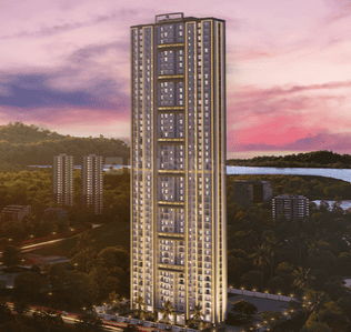 Image of 1060 Sq.ft 2 BHK Apartment / Flat for sale in Hiranandani Estate, Thane for Rs. 11200000