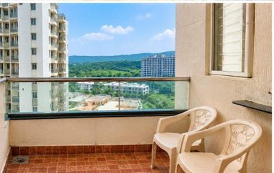 Balcony Image of 1012 Sq.ft 2 BHK Apartment / Flat for rent in VJ Yashwin Hinjawadi, Hinjawadi Phase 2 Pune for Rs. 32000