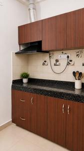 Kitchen Image of 1500 Sq.ft 1 RK Builder Floor for rent in Sector 57 Gurgaon for Rs. 25000