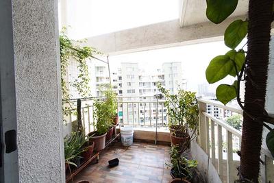 Balcony Image of 975 Sq.ft 2 BHK Apartment / Flat for sale in 38 Park Majestique, Undri Pune for Rs. 5500000