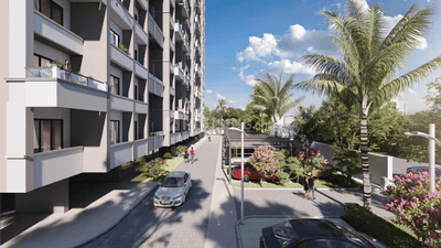 Image of 1170 Sq.ft 3 BHK Apartment / Flat for sale in Dombivli East, Thane for Rs. 9100000