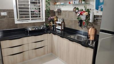 Kitchen Image of 750 Sq.ft 2 BHK Apartment / Flat for sale in Amar Nakshatra Heights, Vemali Vadodara for Rs. 4000000