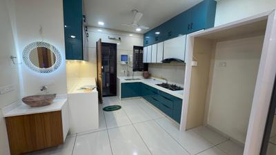 Kitchen Image of 2121 Sq.ft 4 BHK Villa for sale in Pramukh Parisar Villa, Sargasan Gandhinagar for Rs. 35000000