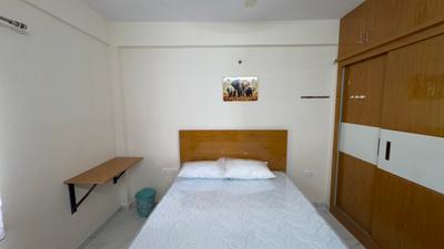 Bedroom Image of 600 Sq.ft 1 BHK Apartment / Flat for rent in Nagavara Bengaluru for Rs. 26000