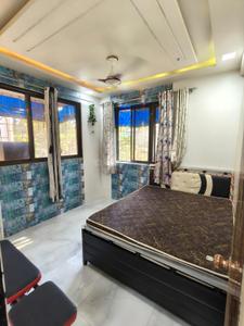 Bedroom Image of 900 Sq.ft 2 BHK Apartment / Flat for rent in Kopar Khairane Navi Mumbai for Rs. 40000