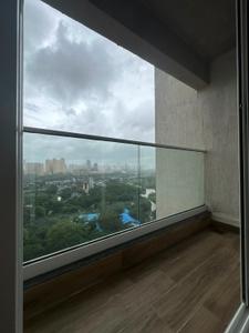 Balcony Image of 657 Sq.ft 1 BHK Apartment / Flat for rent in Ashar Arize, Kalwa Thane for Rs. 32000