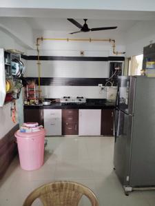 Kitchen Image of 1800 Sq.ft 3 BHK Apartment / Flat for sale in Shree Rang Oasis, Randesan Gandhinagar for Rs. 7500000