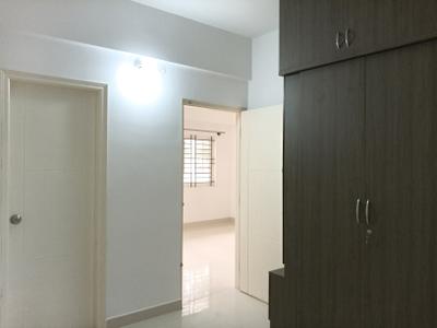 Bedroom Image of 587 Sq.ft 1 BHK Apartment / Flat for rent in K R Puram Bengaluru for Rs. 19000