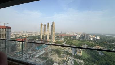 Balcony Image of 1380 Sq.ft 2 BHK Apartment / Flat for rent in Supertech Supernova, Sector 94 Noida for Rs. 55000