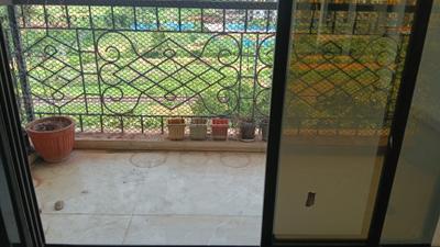 Balcony Image of 1500 Sq.ft 3 BHK Apartment / Flat for rent in Ambika Heritage, Kharghar Navi Mumbai for Rs. 55000
