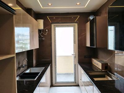 Kitchen Image of 2400 Sq.ft 3 BHK Independent House for rent in Sector 57 Gurgaon for Rs. 60000