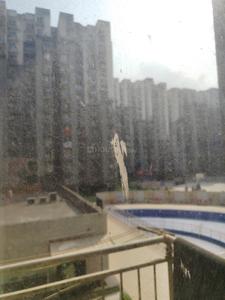 Balcony Image of 950 Sq.ft 2 BHK Apartment / Flat for rent in Aditya Urban Homes, Bamheta Village Ghaziabad for Rs. 14000