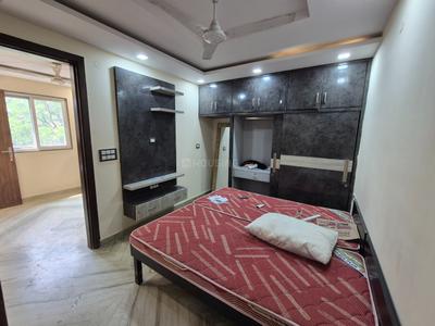 Bedroom Image of 500 Sq.ft 1 BHK Builder Floor for rent in Ramesh Nagar New Delhi for Rs. 25000