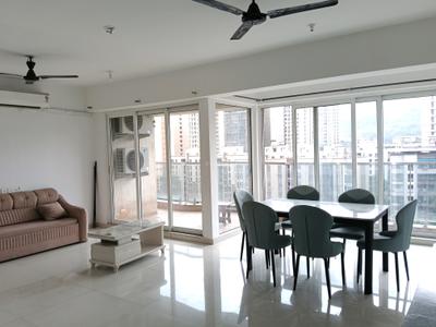 Living Room Image of 1780 Sq.ft 3 BHK Apartment / Flat for rent in Soham Crystal Spires, Thane West Thane for Rs. 84000