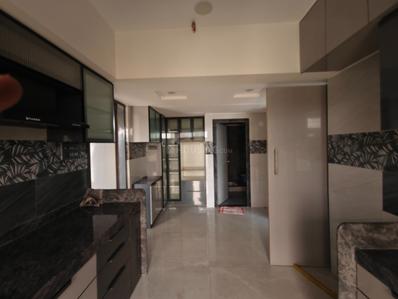 Kitchen Image of 1050 Sq.ft 3 BHK Apartment / Flat for rent in Noble Heights, Malad East Mumbai for Rs. 70000