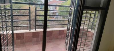 Balcony Image of 980 Sq.ft 2 BHK Apartment / Flat for rent in Aujaswi Casa Feliz, Mahalunge Pune for Rs. 27000