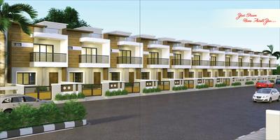 Image of 1925 Sq.ft 3 BHK Villa for sale in Dabok, Udaipur for Rs. 7000000