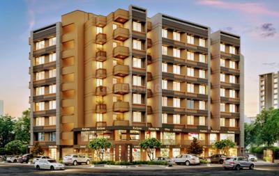 Image of 620 Sq.ft 2 BHK Apartment / Flat for sale in Shree Hari Antrix, Odhav, Ahmedabad for Rs. 3800000