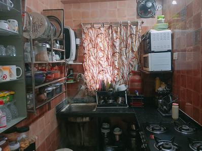 Kitchen Image of 1150 Sq.ft 3 BHK Builder Floor for sale in Baranagar Kolkata for Rs. 6200000