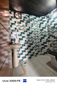 Bathroom Image of 600 Sq.ft 1 BHK Builder Floor for rent in Partik Panchsheel Vihar, Khirki Extension New Delhi for Rs. 16000
