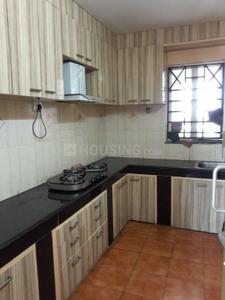 Kitchen Image of 1500 Sq.ft 3 BHK Apartment / Flat for rent in Siddha Happyville Tower 2, Rajarhat Kolkata for Rs. 35000