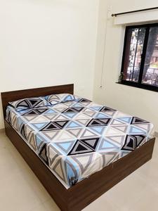 Bedroom Image of 800 Sq.ft 2 BHK Apartment / Flat for rent in Naicavaddo Goa for Rs. 37000