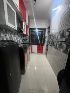Kitchen Image of 600 Sq.ft 1 BHK Apartment / Flat for rent in Adhiraj Gardens, Kharghar Navi Mumbai for Rs. 27000