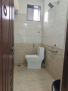 Common Bathroom Image of 850 Sq.ft 1 BHK Apartment / Flat for rent in Gachibowli Hyderabad for Rs. 30500