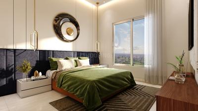 Bedroom Image of 988 Sq.ft 2 BHK Apartment / Flat for sale in Silver Gardenia, Moshi Pune for Rs. 6100000