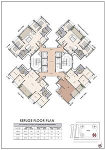 Image of 1200 Sq.ft 2 BHK Apartment / Flat for sale in Aurum Q Residences, Ghansoli, Navi Mumbai for Rs. 20000000
