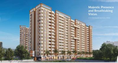 Image of 1386 Sq.ft 3 BHK Apartment / Flat for sale in Shakuntal Dwarka Blue Water, Chikhali, Pune for Rs. 7758000