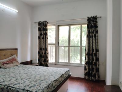 Bedroom Image of 1850 Sq.ft 3 BHK Apartment / Flat for rent in Adani The Meadows, Shantigram Ahmedabad for Rs. 33000