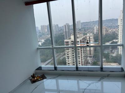 Balcony Image of 1400 Sq.ft 3 BHK Apartment / Flat for rent in Runwal Sanctuary, Mulund West Mumbai for Rs. 71000