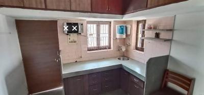 Kitchen Image of 700 Sq.ft 1 BHK Builder Floor for rent in Naranpura Ahmedabad for Rs. 19000